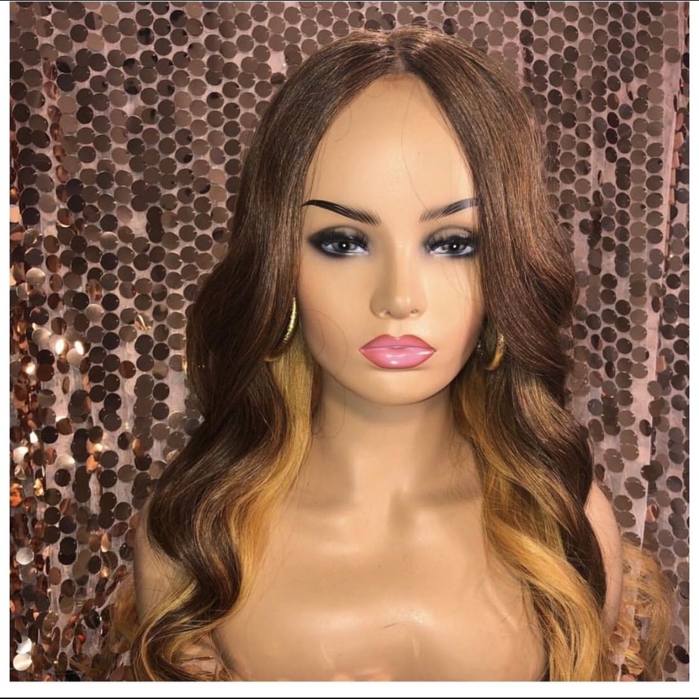 Blended wig